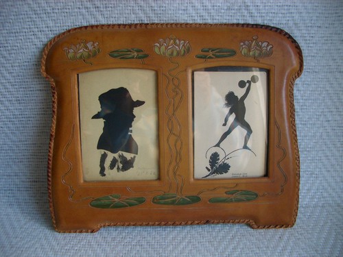 Antiker jugendstil fotorahmen - antiker,