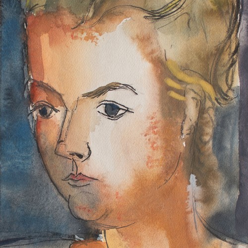 Frauenporträt schulte dahling - frauenporträt, schulte-dahling