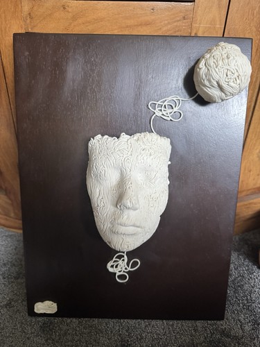 Keramik gesicht kunstwerk - keramik,