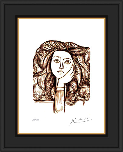 Picasso portrait francoise - picasso,,