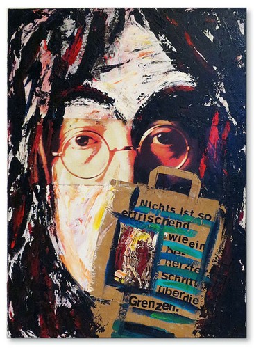 John lennon portrait - -,