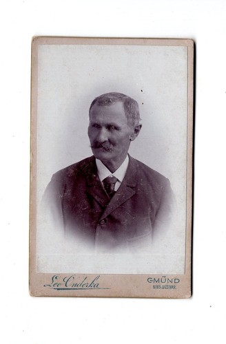 Cdv foto herrenportrait - cdv,