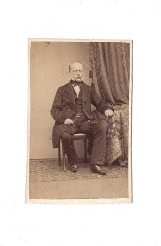 Cdv foto herrenportrait - cdv, /
