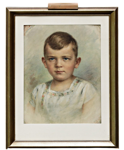 Kinderportrait junge aquarell - junge,