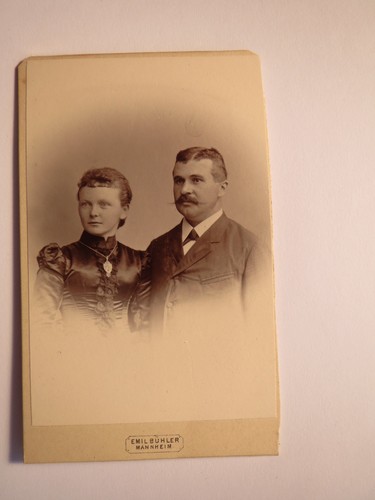 Mannheim 1891 paar frau - paar,