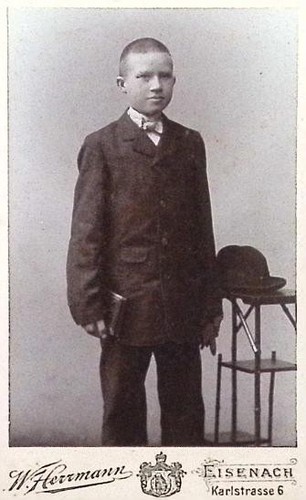17662 cdv junge mit - *,