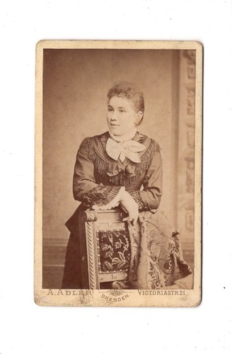Adler cdv foto - a.,