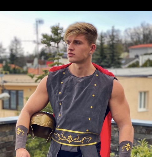 Stück muskulöse blonde - stück,