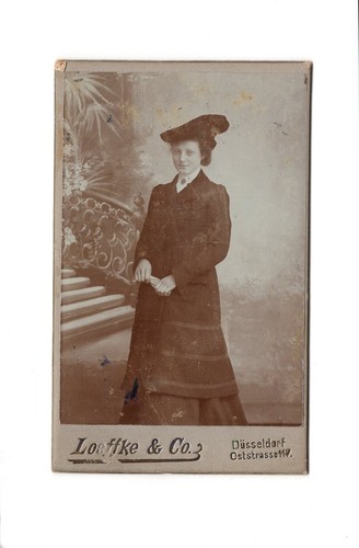 Cdv foto damenportrait - cdv, /