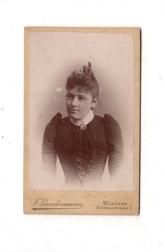 Cdv foto damenportrait - damenportrait, /