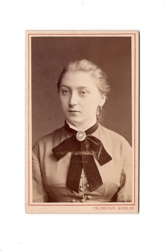 Theodor prümm cdv foto - theodor,