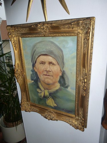 Bäuerliches frauenportrait - "bäuerliches, frauenportrait"
