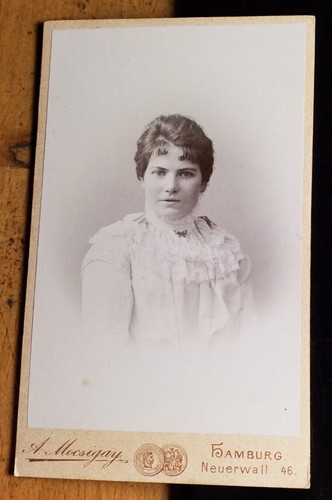 Junge frau portrait cdv a - junge, /