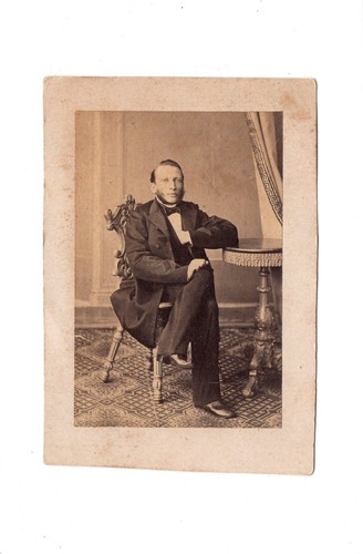 Cdv foto herrenportrait - cdv, /