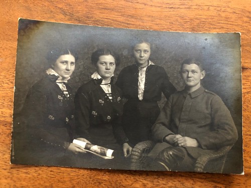 Vintage soldat portrait - soldat,