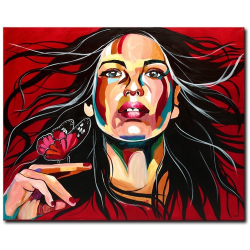Acryl bild gemälde modern - gemälde,