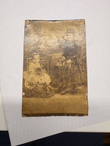Antike kabinettfoto frau mit - kabinettfoto,