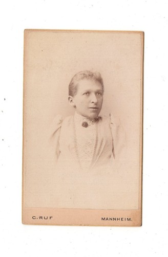 Cdv foto damenportrait - foto,
