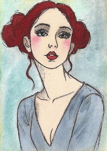 Portrait mädchen frau - portrait,